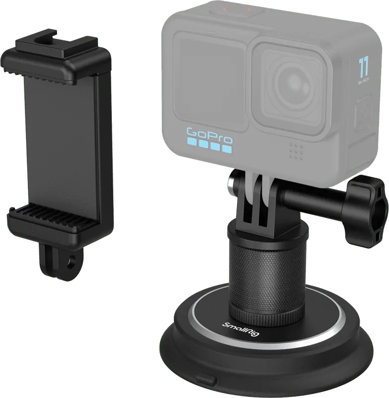 SmallRig 4347 Suction Cup Mounting Support for Action Cameras