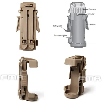 Flash Bang Grenade Trigger Holster for MK13 Grenade - FMA Airsoft