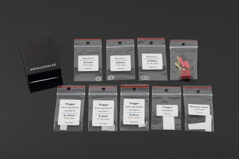 Gate Titan V3 Installation Kit · Negro