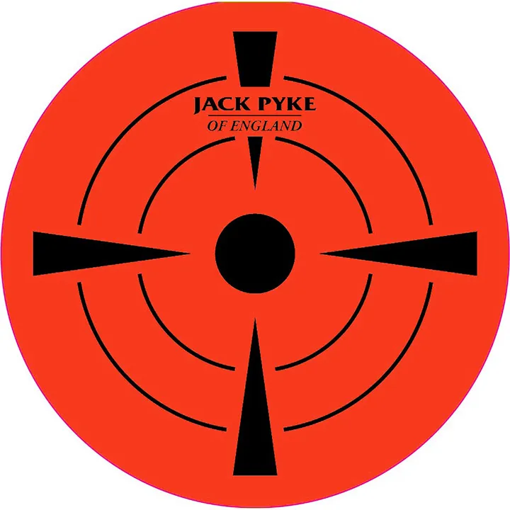 Jack Pyke 3" Sticker Targets x200 · Rojo