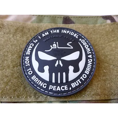 3D Infidel Punisher Patch - SWAT - JTG