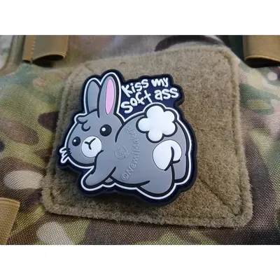 3D Kiss My Soft Ass Patch - JTG