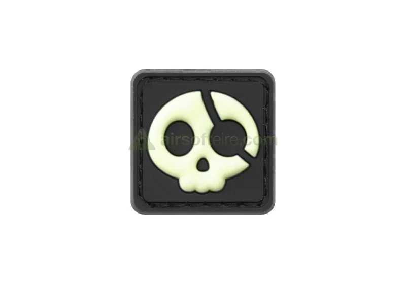 JTG 3D Pirate Patch - Glow in the Dark