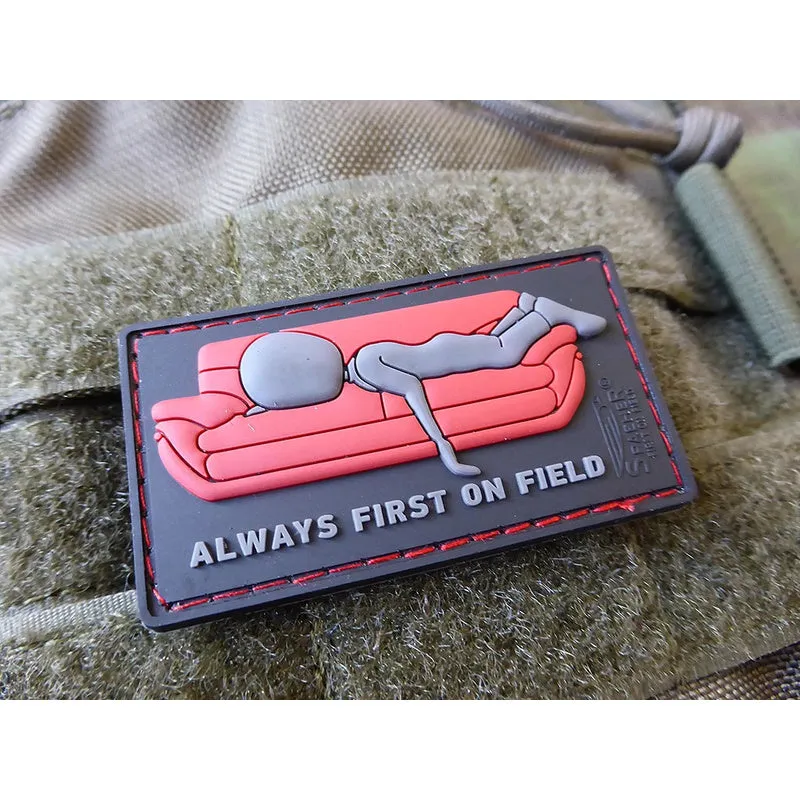 JTG 3D Rubber Always First on Couch Patch