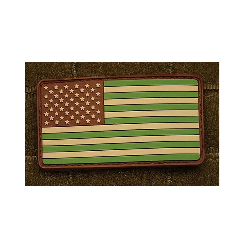 JTG 3D Rubber American Flag Patch · Multicam