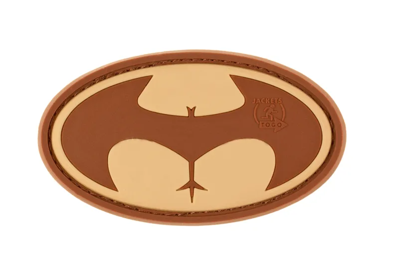 JTG 3D Rubber Buttman Patch · Tan / FDE