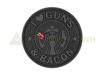 3D Rubber Guns & Bacon Patch - JTG