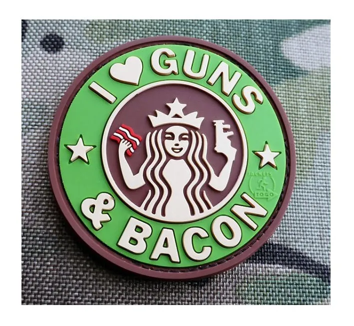 JTG 3D Rubber Guns & Bacon Patch · Multicam