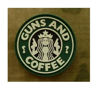 3D Rubber Guns & Coffee Patch - JTG