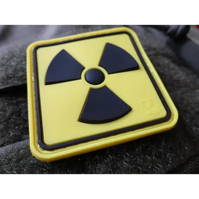 3D Rubber H3 Radioactive Patch - Fullcolour - JTG