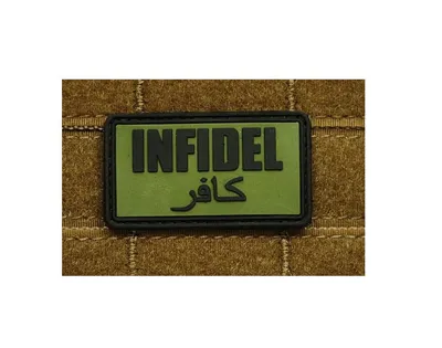 3D Rubber Infidel Patch - Drab - JTG