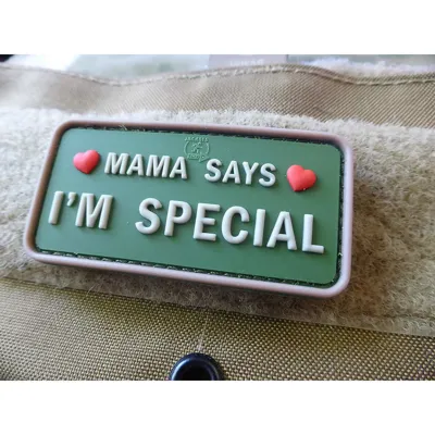 3D Rubber Mama Says Patch - JTG