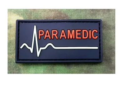 3D Rubber Paramedic Patch - JTG
