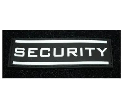 3D Rubber Security Patch - SWAT - JTG