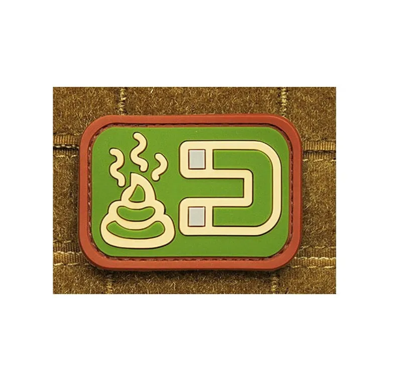 JTG 3D Rubber Sh*T Magnet Patch · Multicam