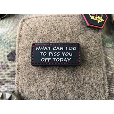 3D Rubber What Can I Do Patch - JTG