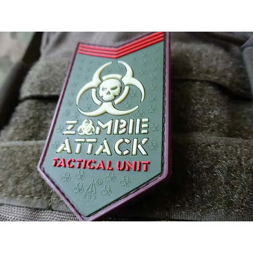 JTG 3D Rubber Zombie Attack - Multi · Negro