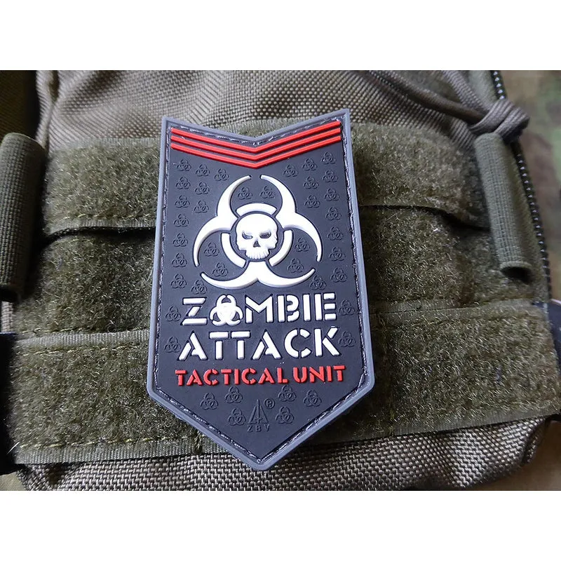 JTG 3D Rubber Zombie Attack - SWAT · Negro
