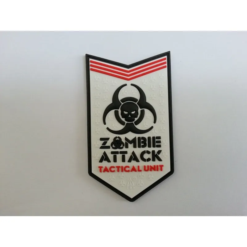 JTG 3D Rubber Zombie Attack · White black