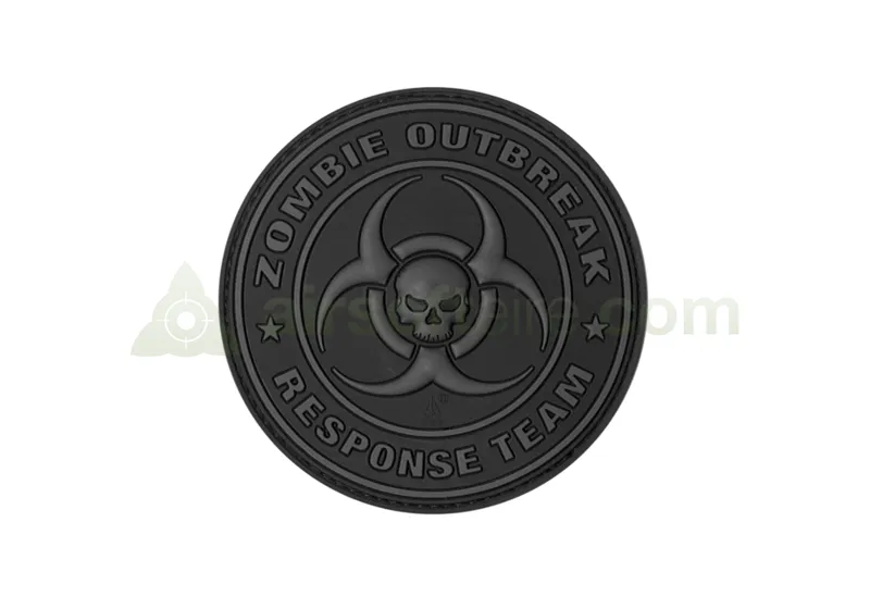 JTG 3D Rubber Zombie Outbreak Response Team Patch - Blackops