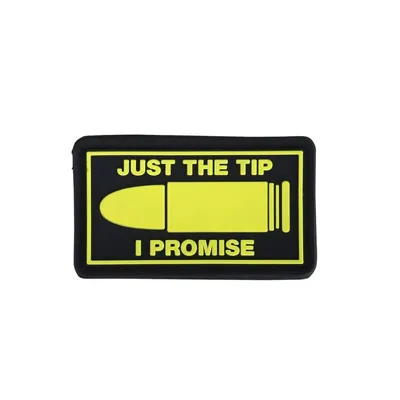 Just the Tip Velcro Patch - KombatUK
