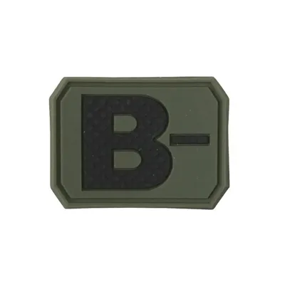 Bloodtype B-Neg Patch - KombatUK