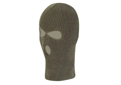 Knitted Acrylic 3 Hole Balaclava - KombatUK