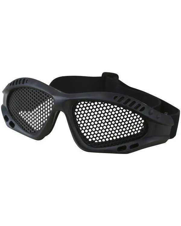 KombatUK Mesh Glasses · Negro