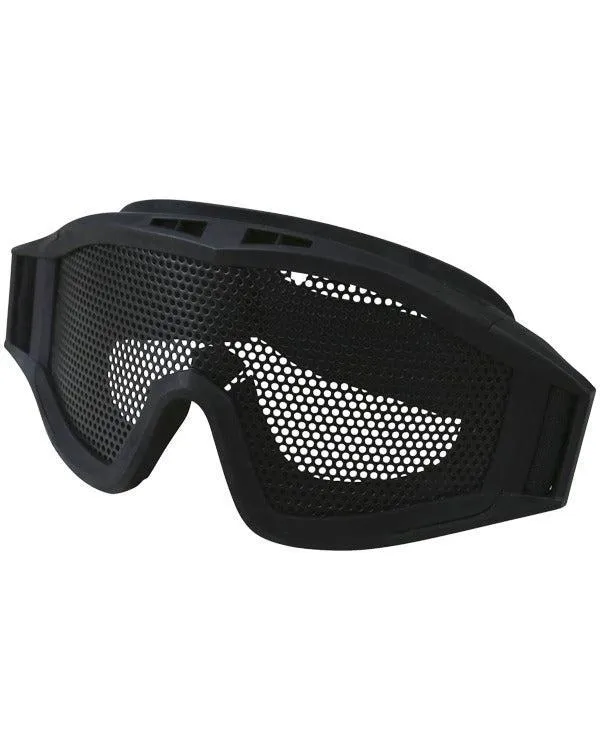 KombatUK Operators Mesh Goggles · Negro