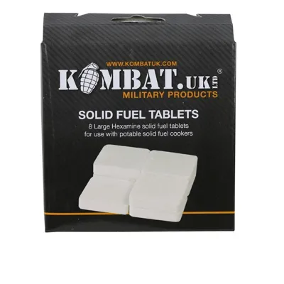 Solid Tablets 18g - Pack of 8 - KombatUK