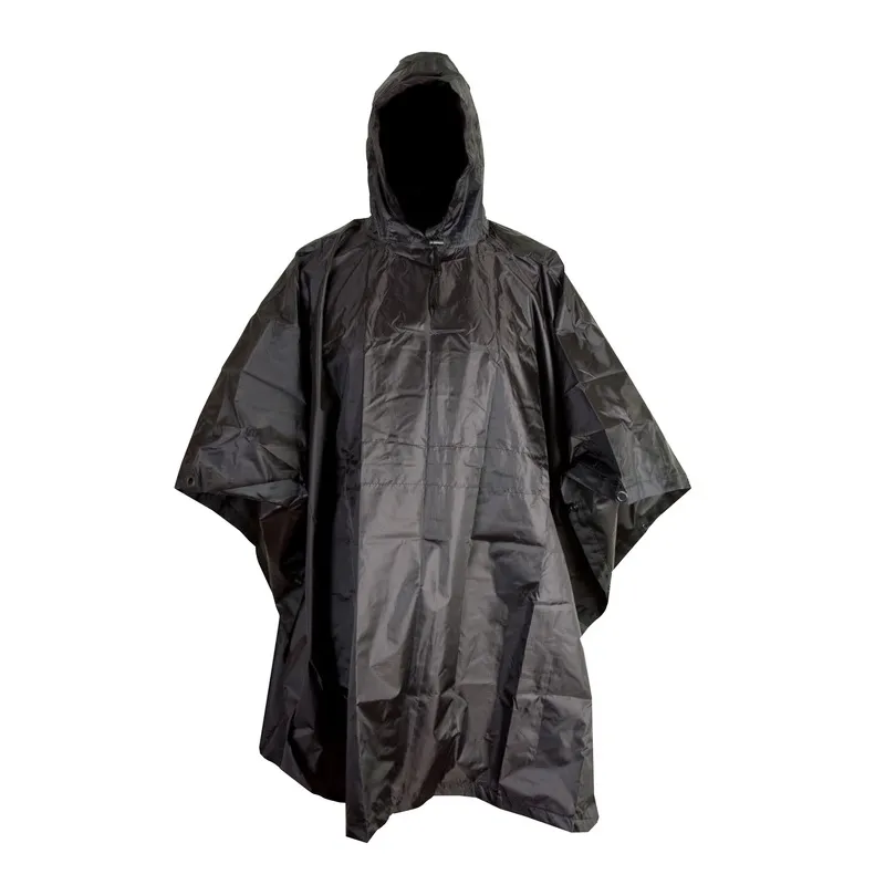 KombatUK US Style Poncho · Negro