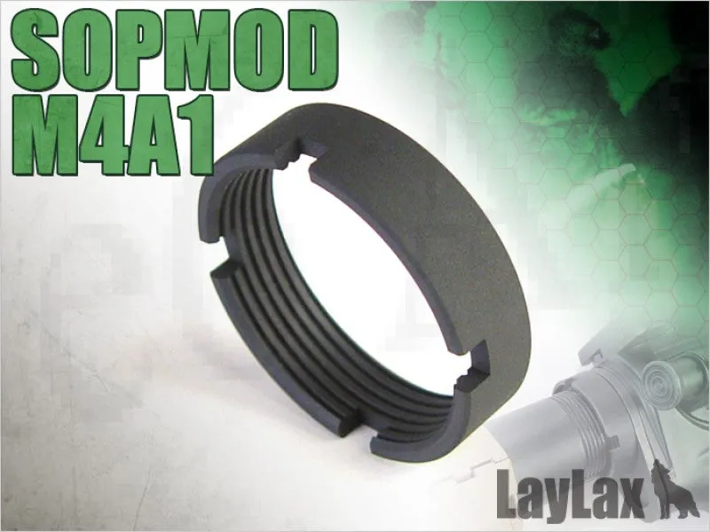 Laylax Hard Buffer Tube Locking Ring for M4/416 Recoils
