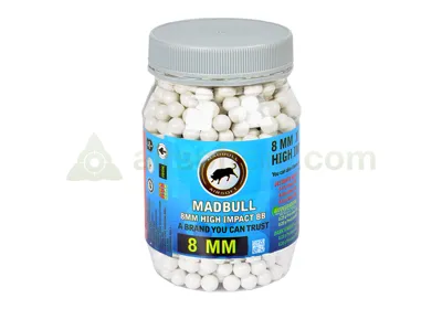 850 0.48g High Impact BBs - 8mm - Madbull