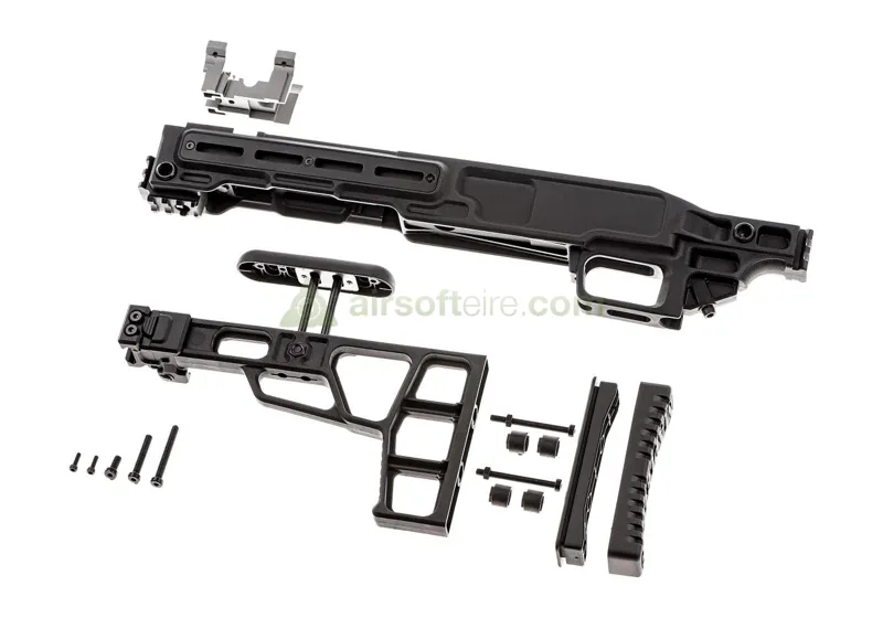 Maple Leaf MLC-S2 Tactical Folding Chassis for VSR-10 · Negro