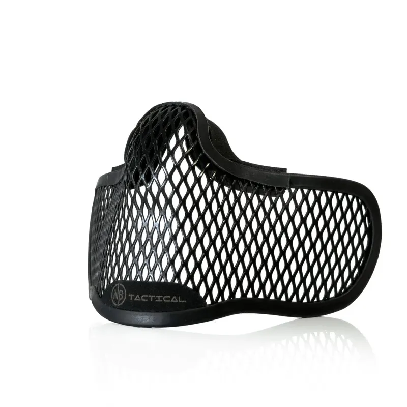 NB Tactical Prime Face Mesh Mask · Negro