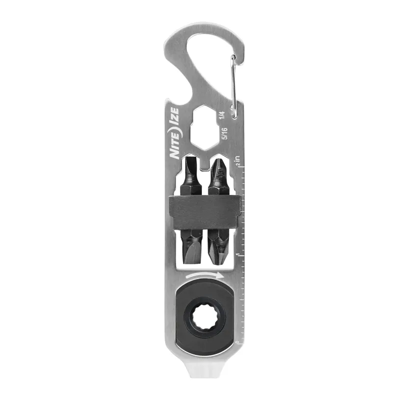 Nite Ize DoohicKey - Ratchet Key Tool · Plata
