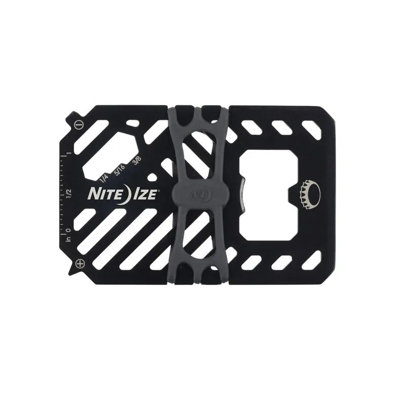Nite Ize Financial Multi Tool Wallet · Negro