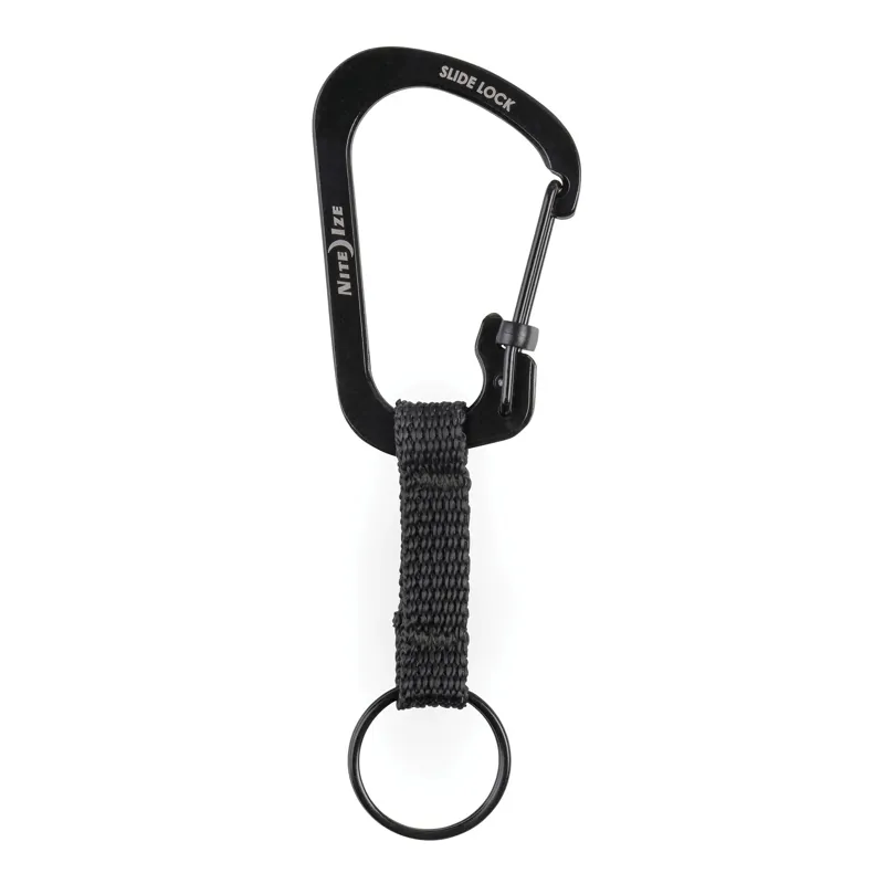 Nite Ize SlideLock - Key Ring · Negro