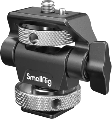 2905B Swivel and Tilt Adjustable Monitor Mount W Cold Shoe - SmallRig