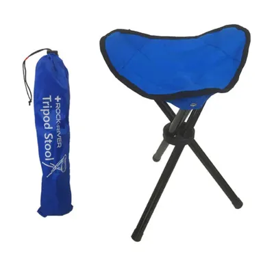 Titan Folding Tripod Camping Stool - Rock N River