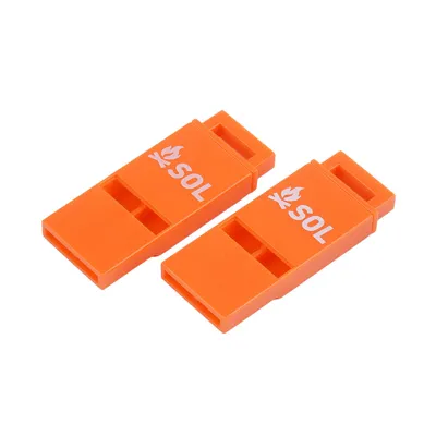 Slim Rescue Howler Whistle - 2 Pack - SOL