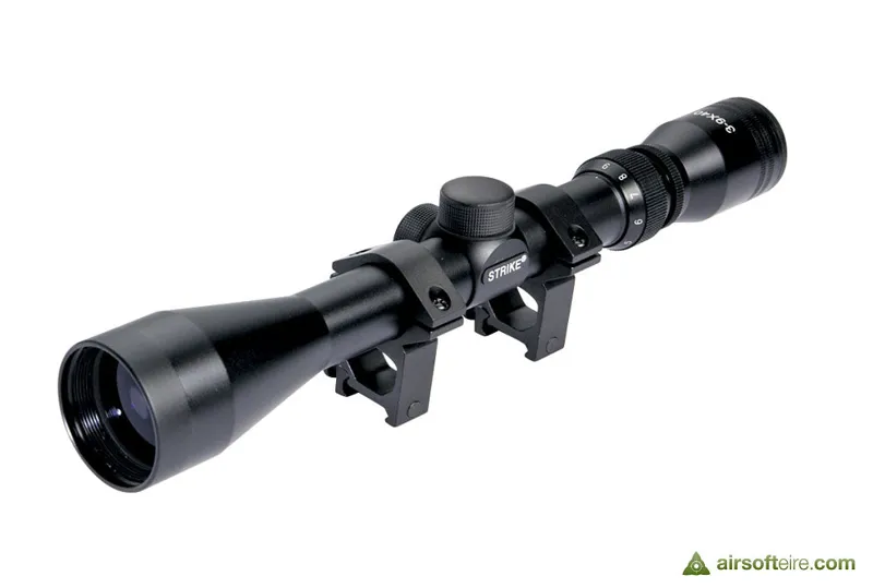 Strike Industries 3-9x40 Scope & Ring Set