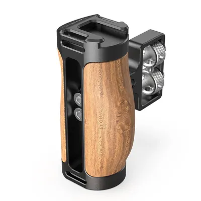 2913 Wooden Mini Side Handle (1/4”-20 Screws) - SmallRig