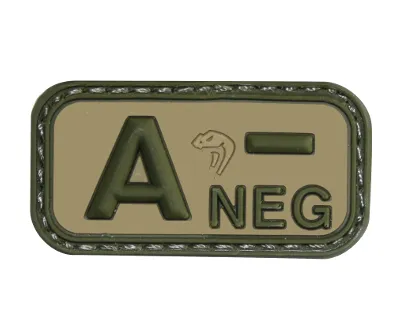 Viper Bloodtype A-Neg Patch - VCAM