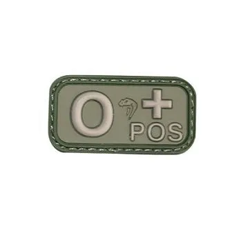 Bloodtype O-Pos Patch - Viper