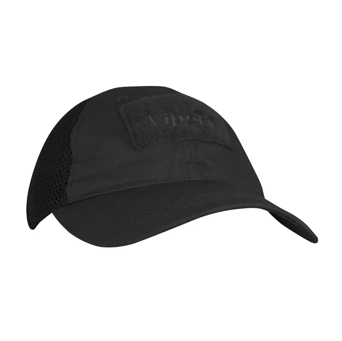 Viper Flexi-Fit Baseball Cap · Negro