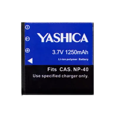 LI-ION Battery 3.7V / 1250mAh (NP-40) for CITY100 & CITY200 - Yashica