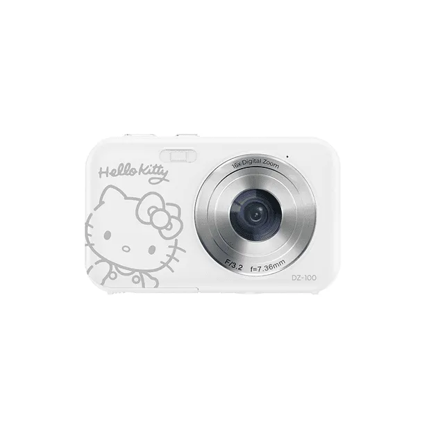 Yashica DZ-100 Hello Kitty · Blanco
