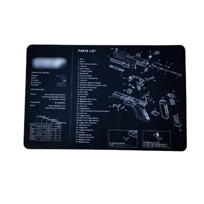 G Series Exploded Work Mat / Mouse Pad - Wadsn
