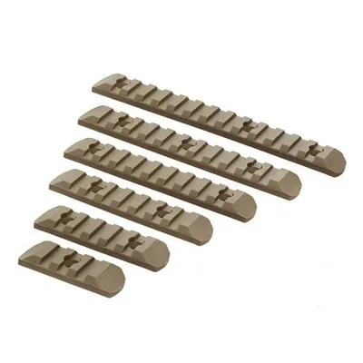 KeyMod & M-LOK Rail 6 Piece Set - Wadsn